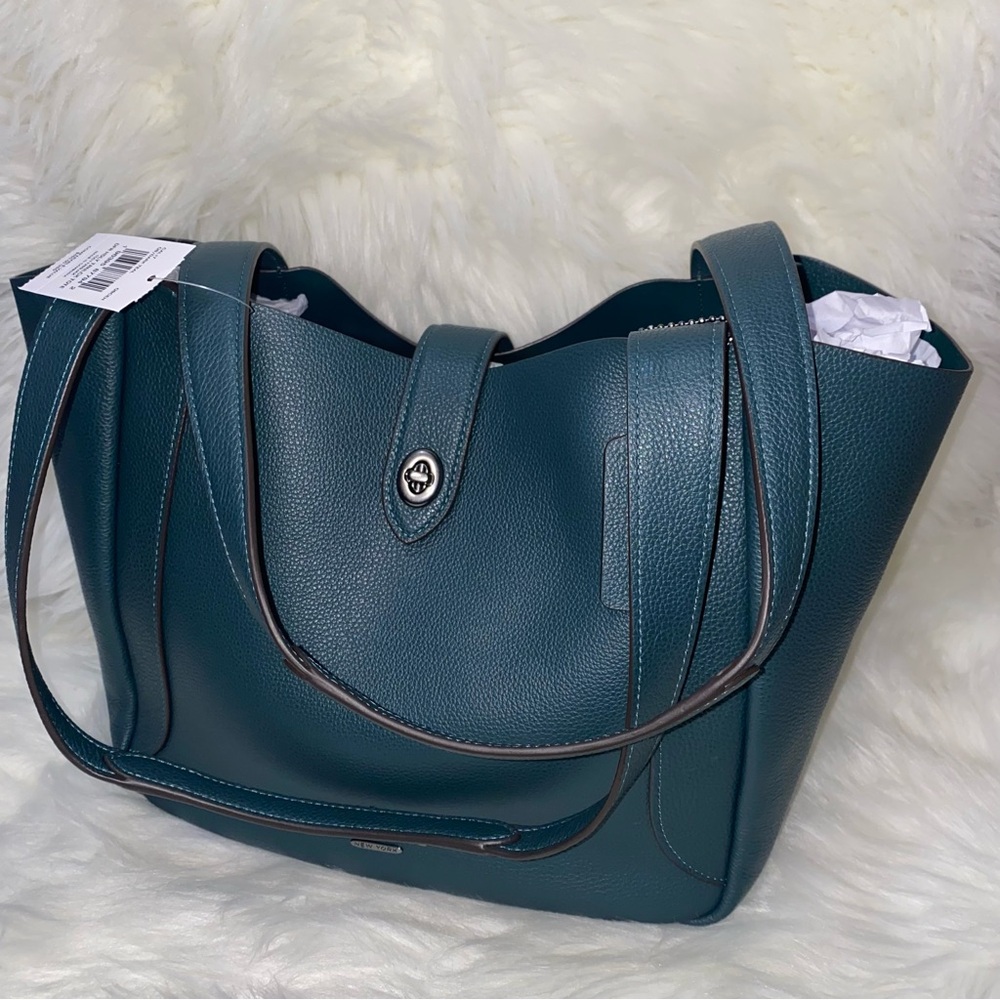 Coach pebble leather Hadley Tote bag New - Picture 2 of 12